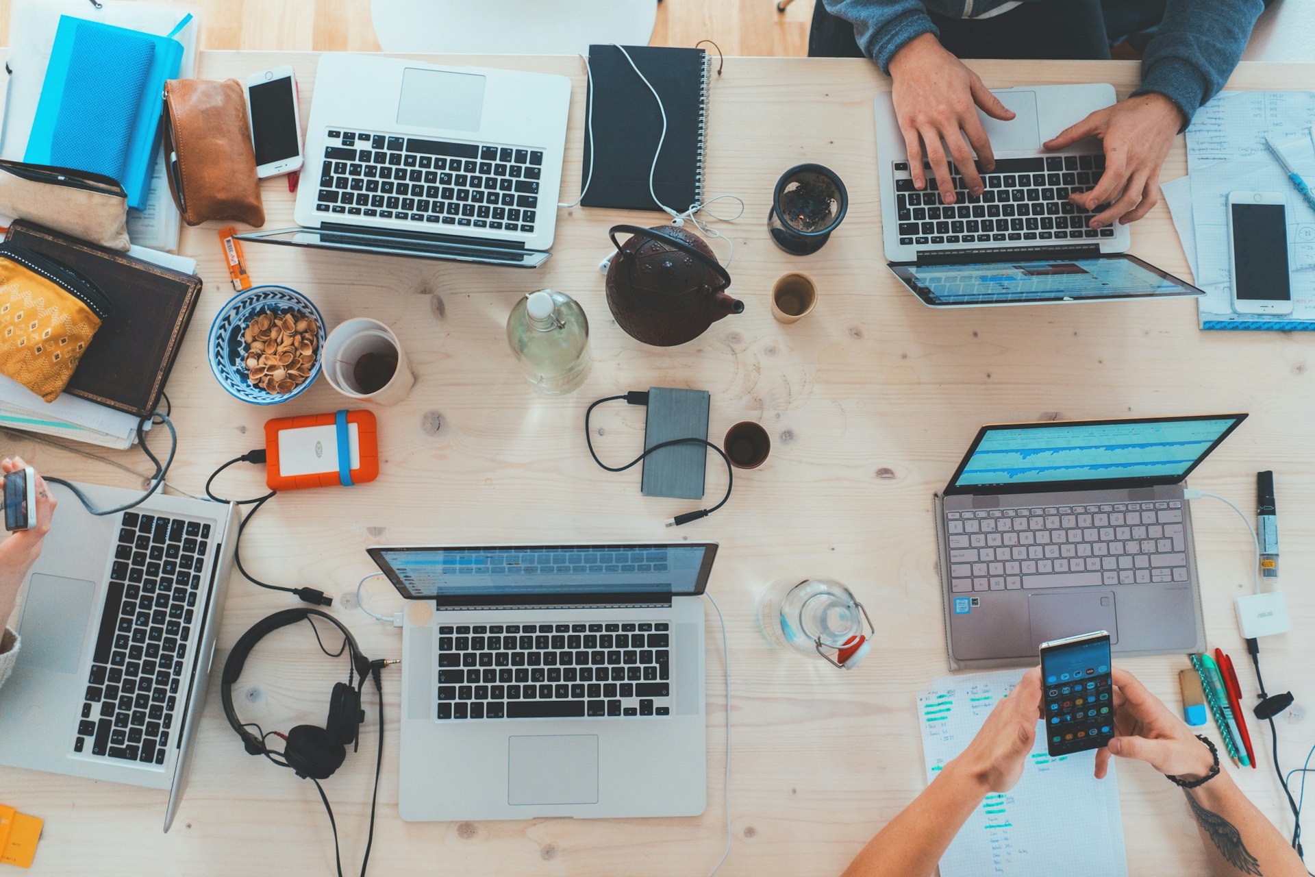 The Abarys Digital team at the office